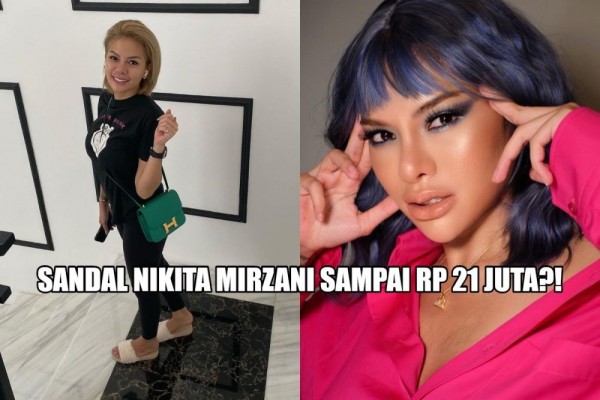 FOTO: 6 Seleb Ini Pakai Sandal Dengan Harga Sampai Puluhan Juta