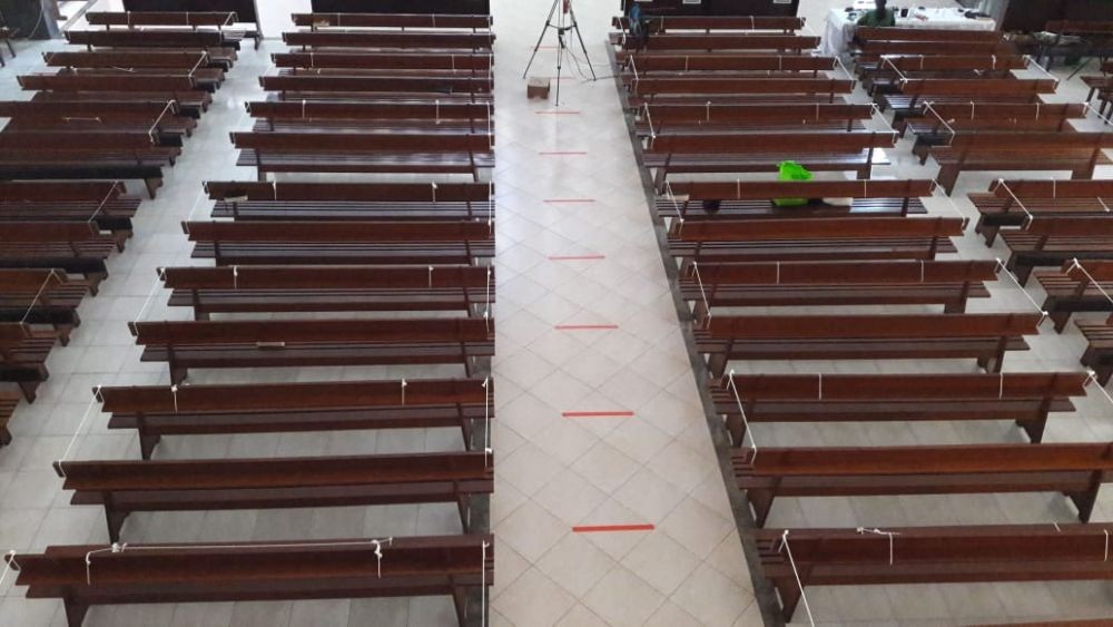 Gereja Katolik di Semarang Mulai Misa Tatap Muka, Dampak PPKM Level 2