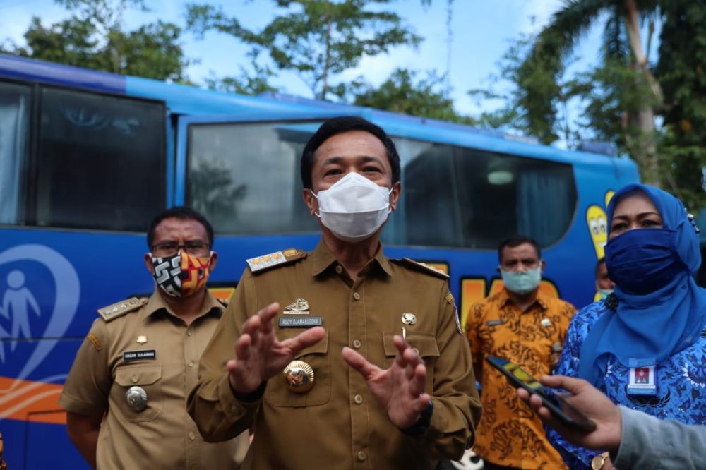 2300 Personel Polda Kawal Perwali Pengendalian COVID-19 di Makassar
