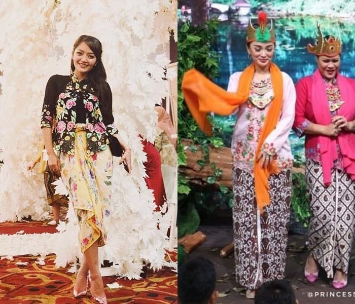 Menawan Bak Bangsawan, 9 Adu Gaya Kebaya Zaskia Gotik Vs Siti Badriah