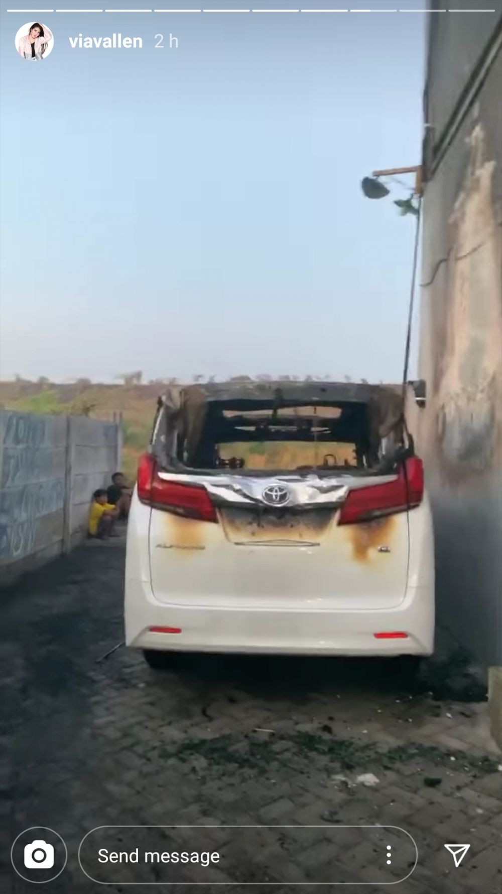 Pembakar Mobil Via Vallen Diduga Gangguan Jiwa