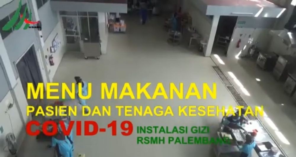 7 Menu Makanan Pasien COVID-19 RSMH Palembang, Ada Daun Sungkai Juga