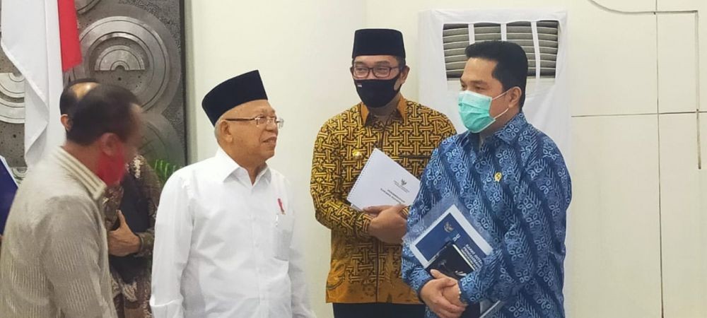 Viral Foto Ma’ruf Amin dan Kakek Sugiono, Ternyata Pelakunya Ketua MUI