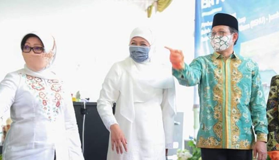Tiga Menteri dan Khofifah Hadiri Peletakan Batu Pertama RSNU Jombang