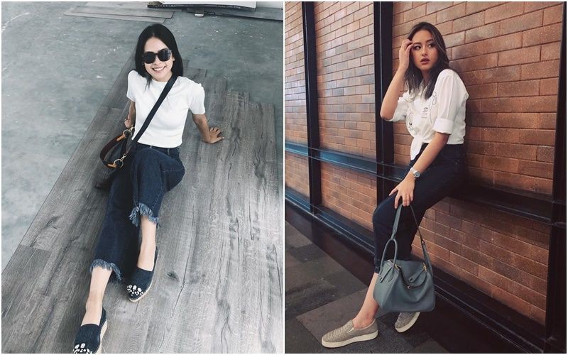 Sama Sama Fashionable Adu Gaya Maudy Ayunda Vs Amanda Khairunnisa