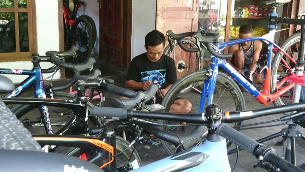 Lagi Tren, Jasa Servis dan Perakitan Sepeda di Tulungagung Tuai Berkah