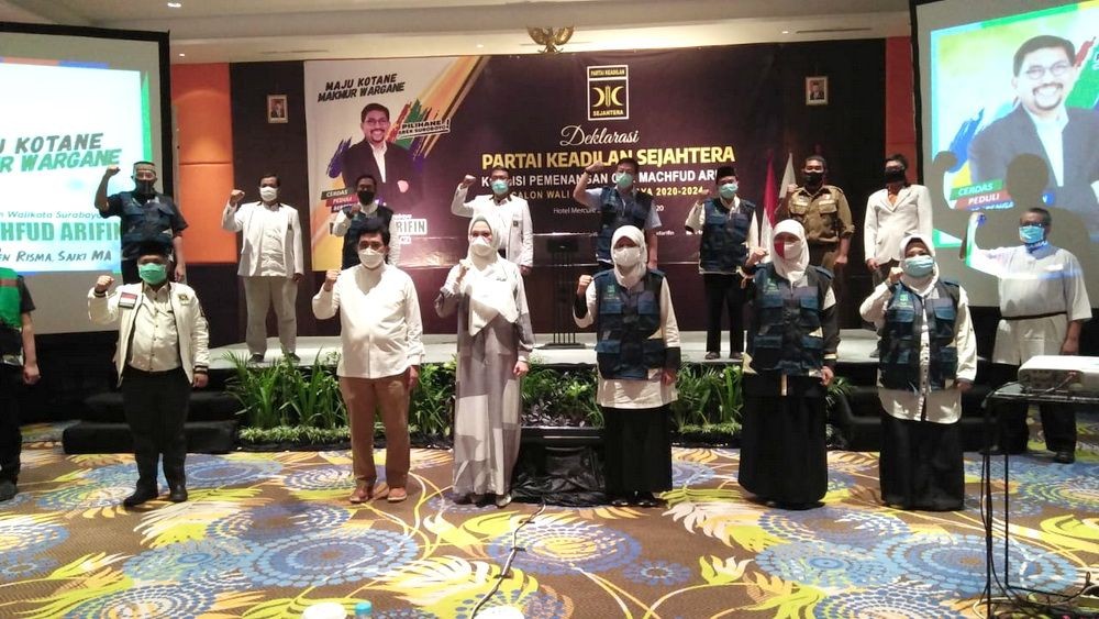 Usung Machfud, PKS Ajukan Dua Kadernya Dampingi di Pilkada Surabaya