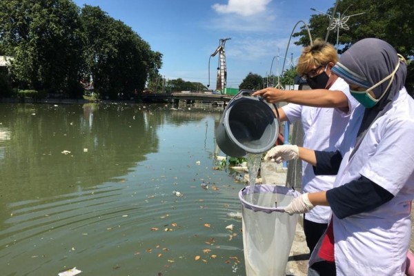 Kali Surabaya Tercemar Mikroplastik, Berpotensi Cemari Bahan Baku PDAM