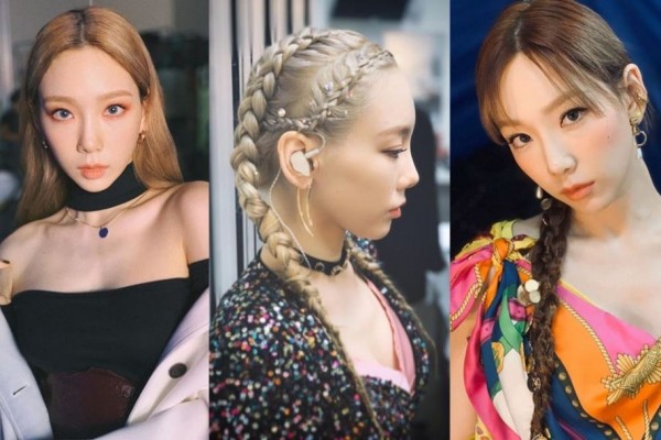 10 Inspirasi Styling Rambut Panjang ala Taeyeon SNSD, Unik Banget!