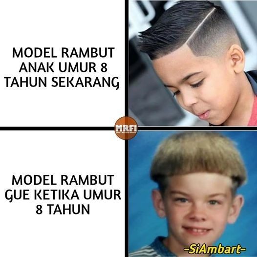 10 Meme Perbandingan Masa Kecil Orang Lain Ini Bikin Geregetan