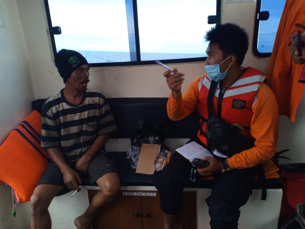 Sempat Hilang, 3 Nelayan PPU Kaltim Ditemukan di Perairan Mamuju