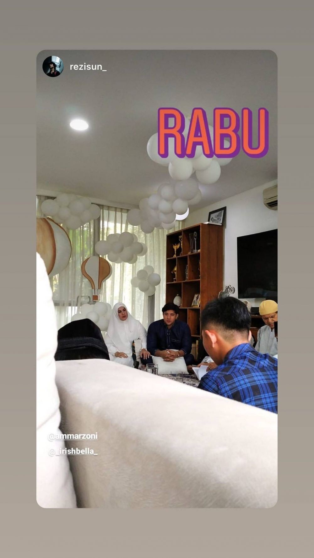 Syahdu, 10 Momen Irish Bella dan Ammar Zoni Tasyakuran 7 Bulanan