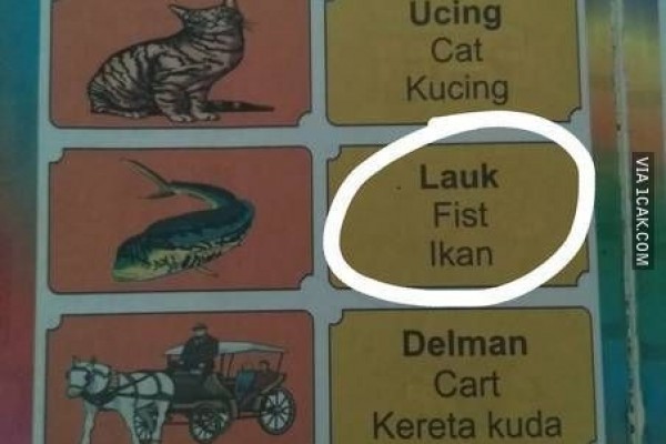 10 Potret Terjemahan Bahasa Inggris yang Ngawur Abis