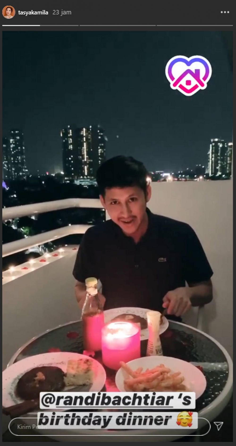Romantis, 10 Foto Pesta Ulang Tahun ke-30 Randi Suami Tasya Kamila