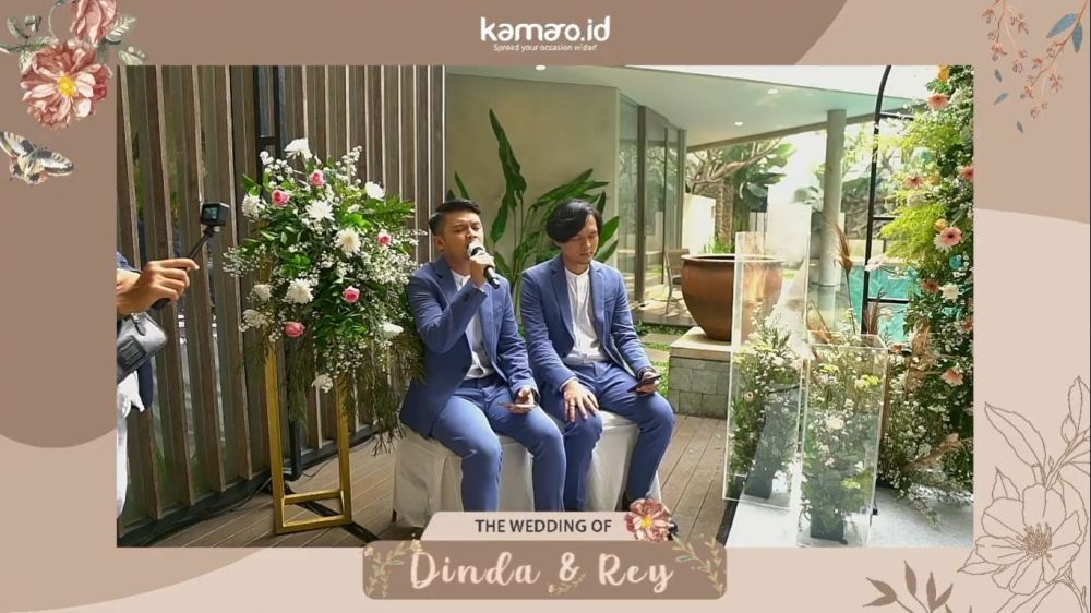 Sah! 10 Momen Akad Nikah Dinda Hauw dan Rey Mbayang
