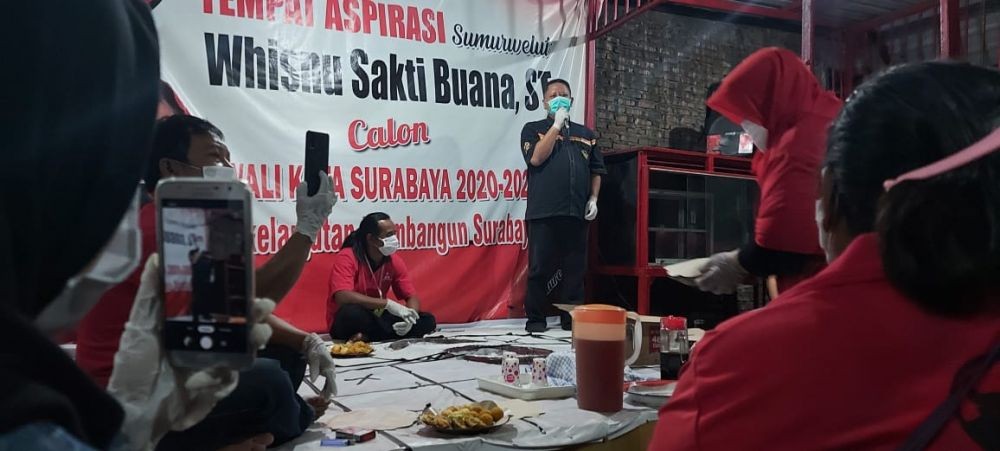 Rekom Belun Turun, Posko Pemenangan Whisnu Sakti Sudah Mulai Berdiri