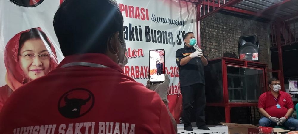 Rekom Belun Turun, Posko Pemenangan Whisnu Sakti Sudah Mulai Berdiri
