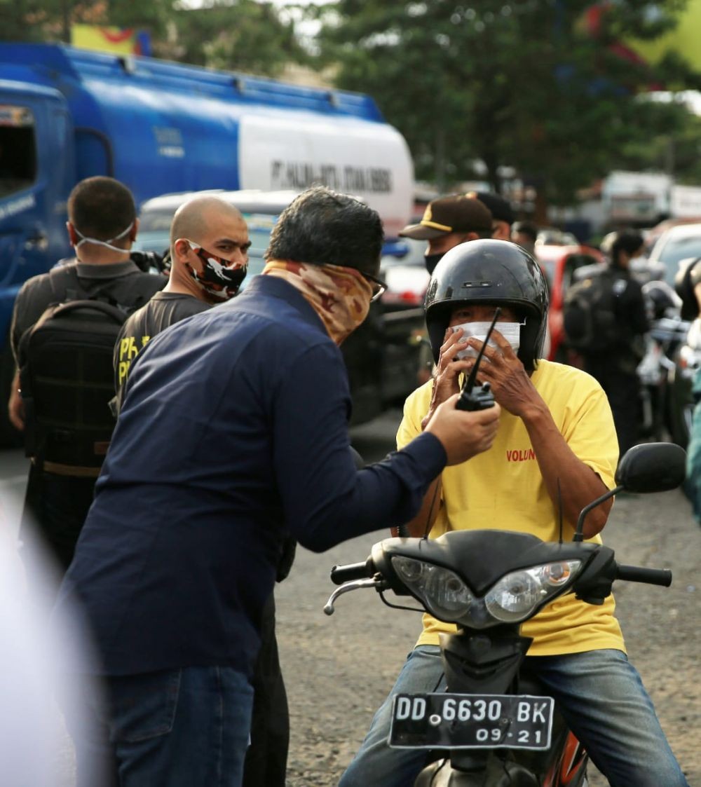 Pelanggar Protokol Kesehatan di Makassar Terancam Denda Rp20 juta