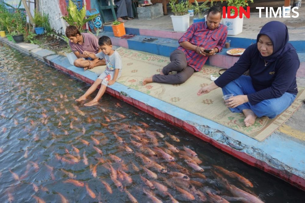 Kampung Mrican Sulap Selokan Jadi Kolam Budidaya Ikan