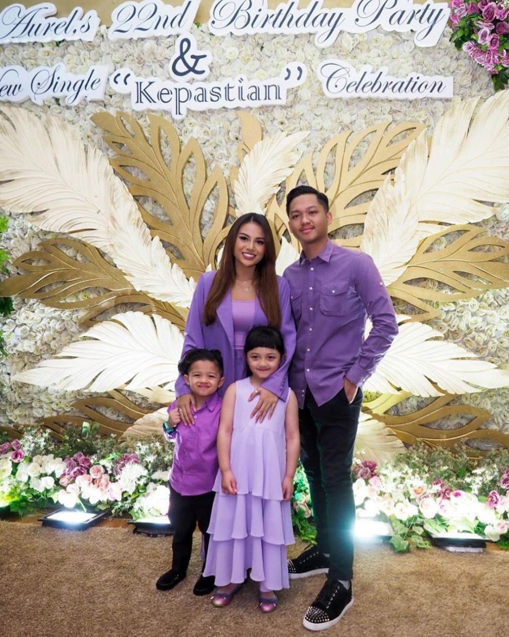 Dihadiri Atta Halilintar, 10 Momen Pesta Ulang Tahun Aurel Hermansyah