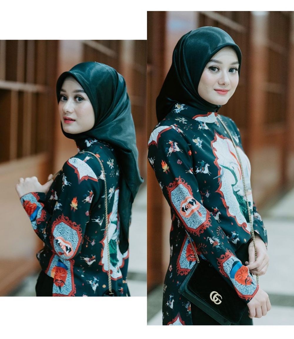 Simpel tapi Glowing Abis, 9 Inspirasi Makeup ala Dinda Hauw