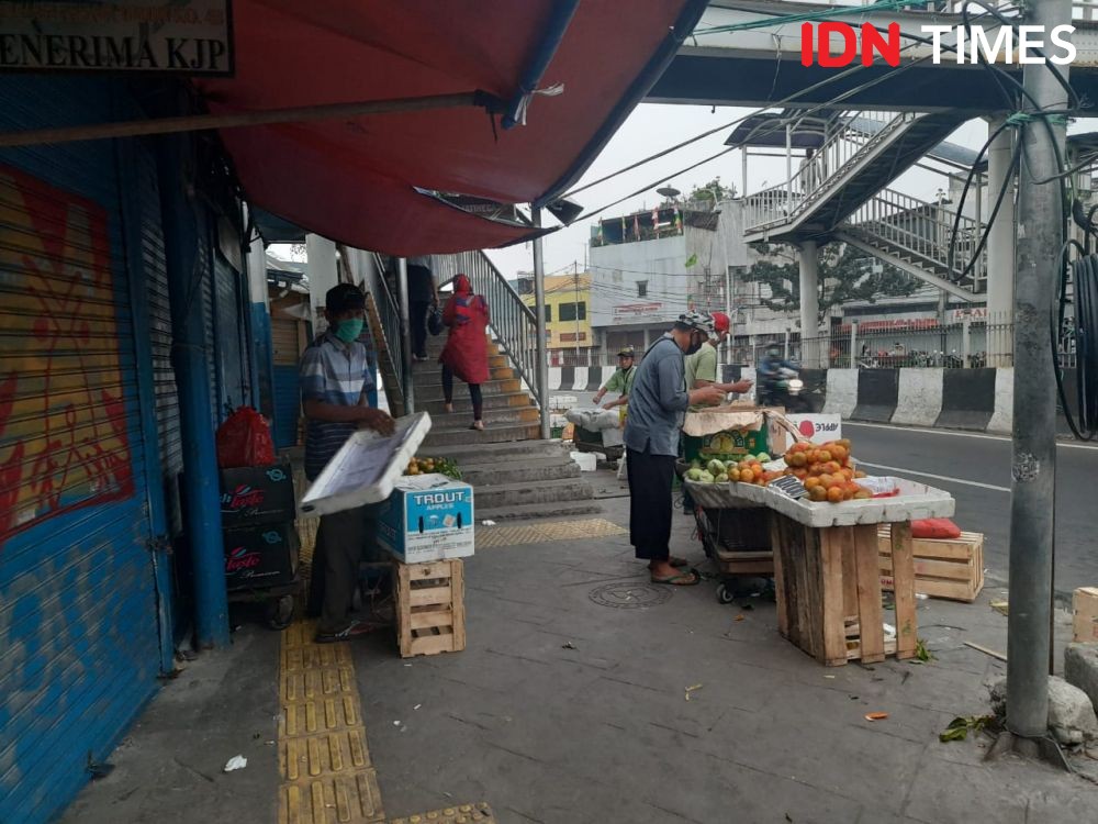 25 Pedagang Positif COVID-19, Pasar Kelapa Dua Lockdown