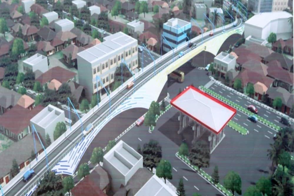 Macet karena Proyek Flyover, Lalin Jalan Jakarta-Supratman Direkayasa
