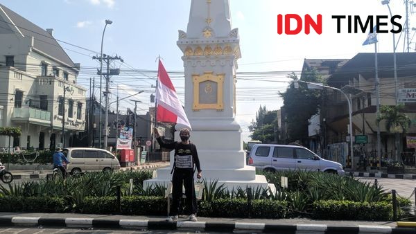 Protes Praktik Togel, Lilik Yuliantoro Jalan Kaki Jogja ke Semarang