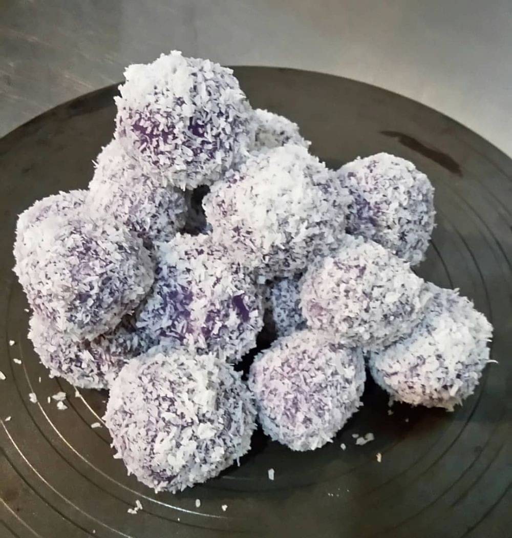 Resep Membuat Klepon Ubi Ungu Kenyal Dan Lembutnya Lumer Di Lidah