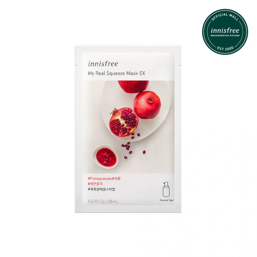 10 Sheet Mask Berbahan Dasar Buah Delima, Antioksidan Melimpah!