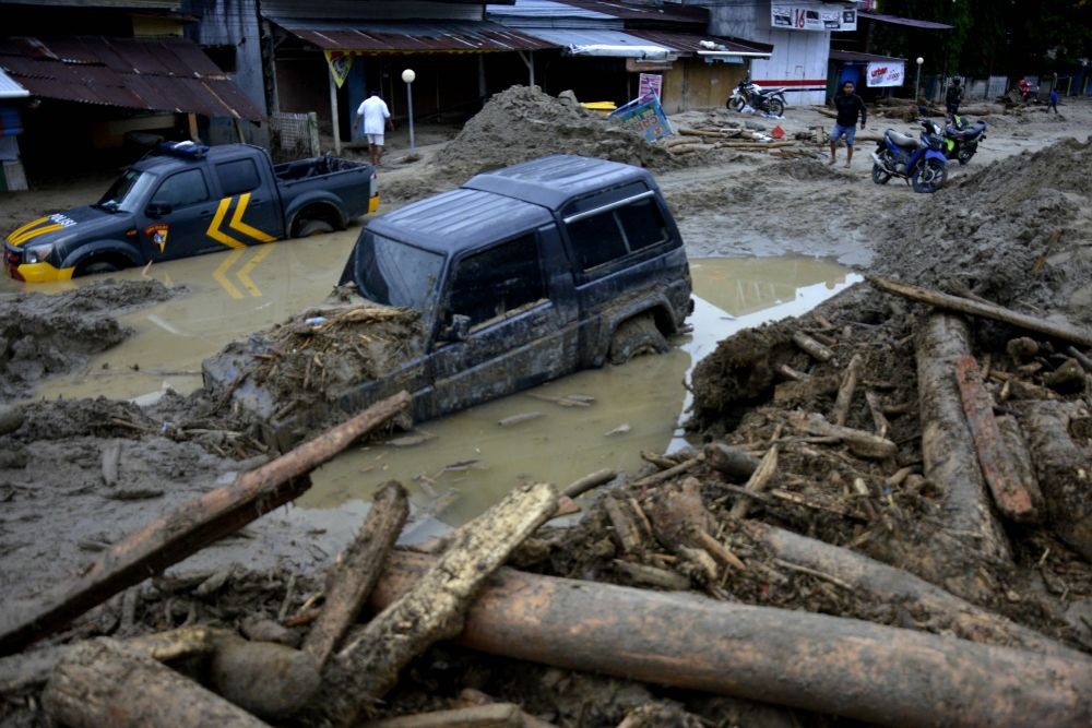 [FOTO] Situasi Masamba Luwu Utara Usai Diterjang Banjir Bandang