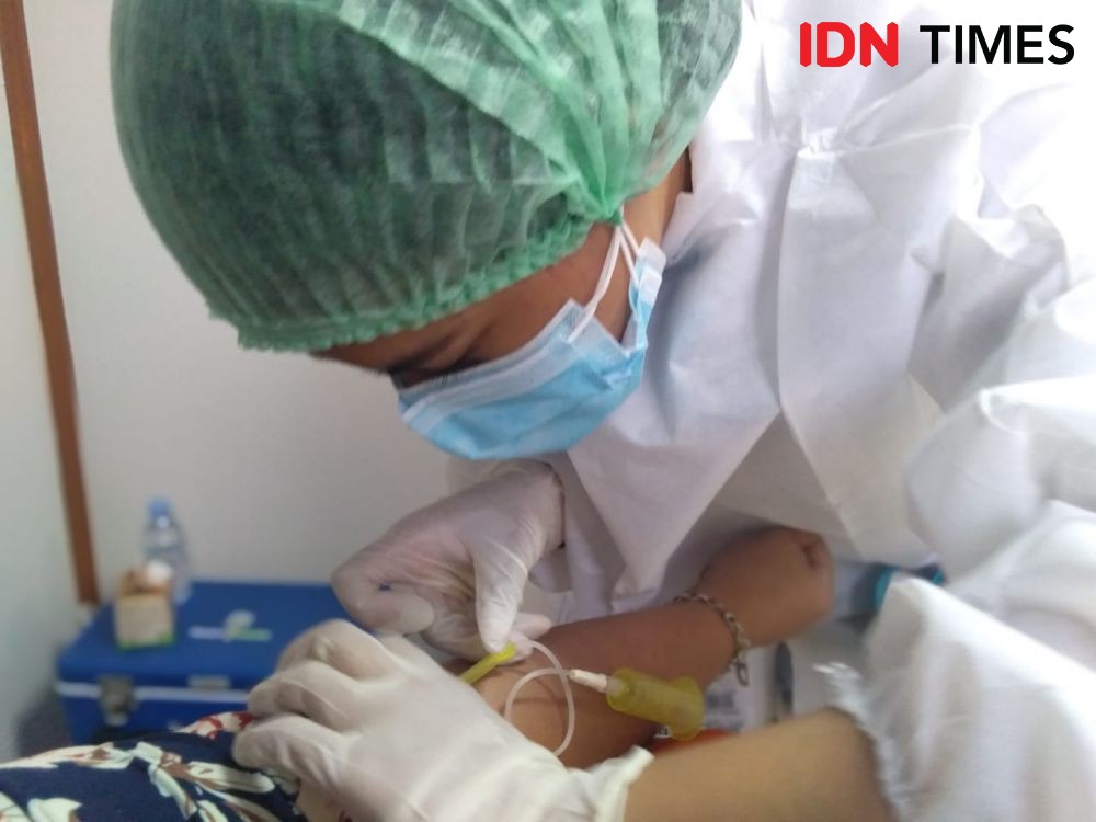 Penyintas COVID-19 dari Pertamina di Jateng Donorkan Plasma Darah