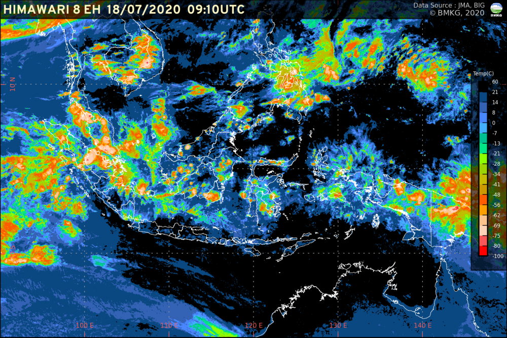 Bibit Siklon Tropis Muncul di Utara Aceh, Waspadai Hujan di Sumut