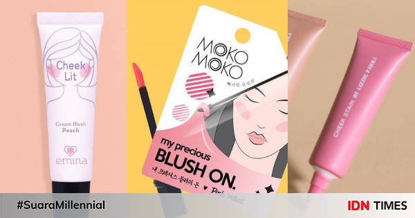 5 Rekomendasi Cream Blush Lokal, Cocok Untuk Gaya Makeup Natural!