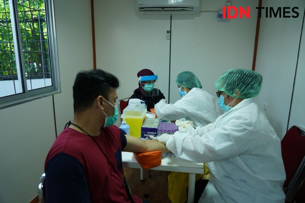 Penumpang Bandara SMB II Palembang Wajib Vaksin COVID-19