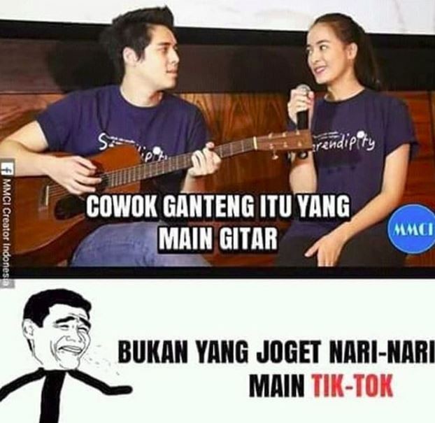 10 Meme Lucu Gara Gara Kecanduan Tiktok Dikit Dikit Goyang 