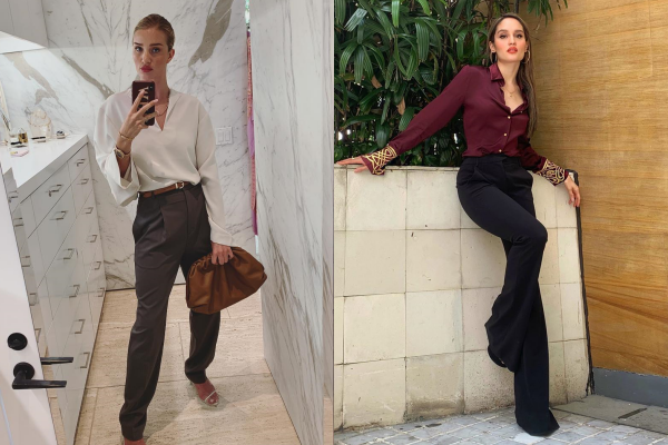 Sekilas Mirip, Intip 9 Adu Gaya OOTD Rosie Huntington Vs Cinta Laura