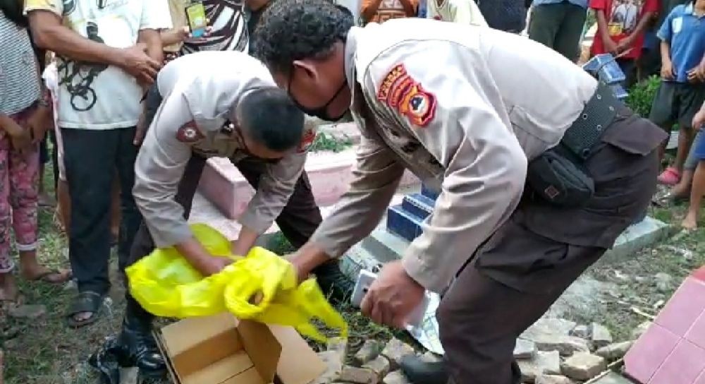 Orok Terbungkus Koran Ditemukan di Pekuburan Benteng Somba Opu Gowa