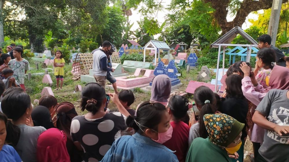 Orok Terbungkus Koran Ditemukan di Pekuburan Benteng Somba Opu Gowa