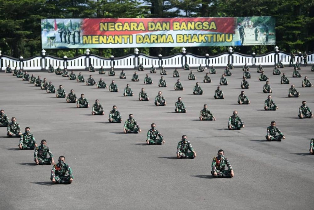 Sisa 188 Anggota TNI di Secapa AD yang Positif COVID-19
