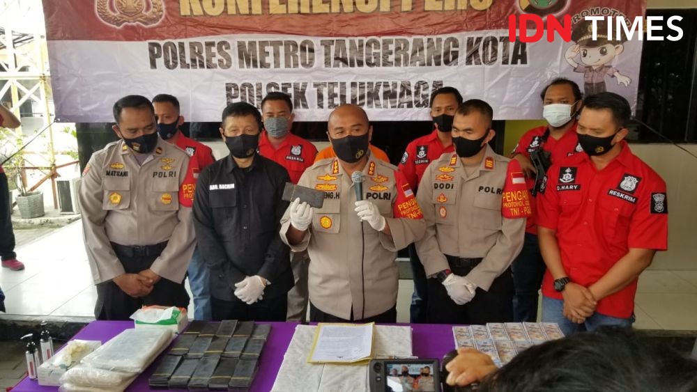 Bikin Uang Dolar Palsu, Wartawan Diciduk Polisi Tangerang