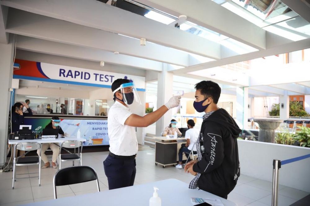 Bandara Ngurah Rai Buka Layanan Rapid Test Rp150 Ribu, 15 Menit Kelar