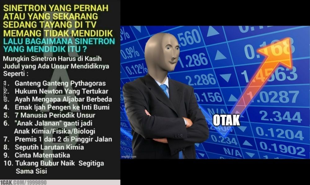 Kocak! 10 Meme Ekspresi Judul Sinetron yang Bikin Mikir Keras