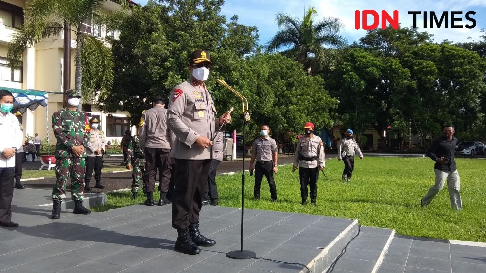 Operasi Patuh Otanaha, Polda Gorontalo Sasar Pelanggar Protokol Corona