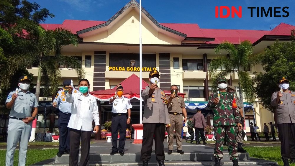 Operasi Patuh Otanaha, Polda Gorontalo Sasar Pelanggar Protokol Corona