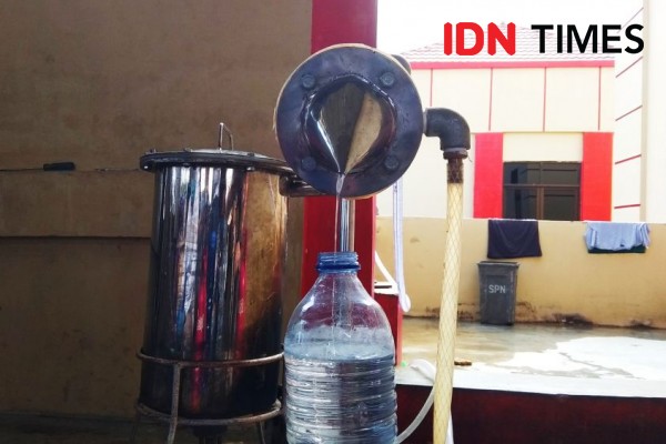 1 Ton Cap Tikus Sitaan Polda Gorontalo Diolah Jadi Hand Sanitizer