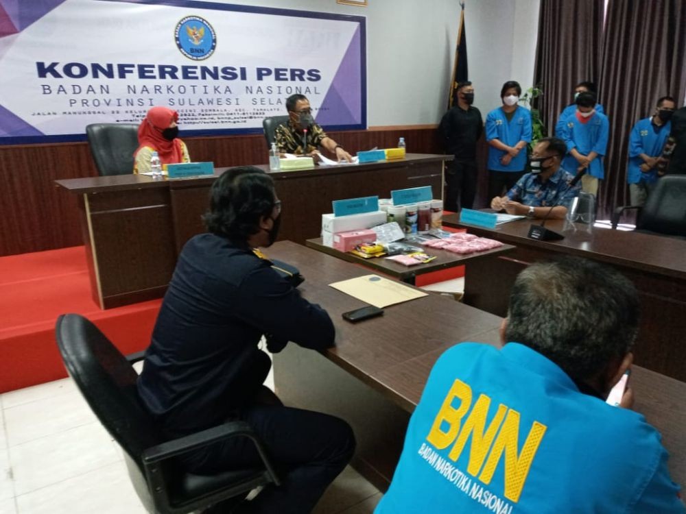 4 Pejabat Makassar Terlibat Narkoba Tunggu Keputusan Rehabilitasi