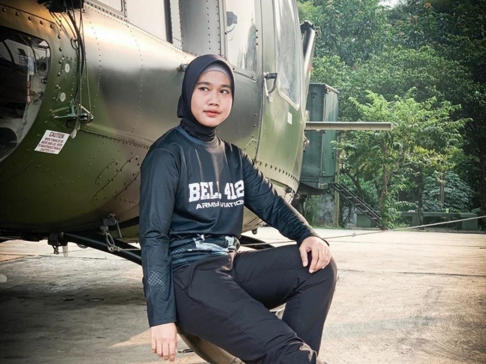 [WANSUS] Jadi Pilot Wanita Pertama TNI AD, Begini Kisah Puspita Ladiba