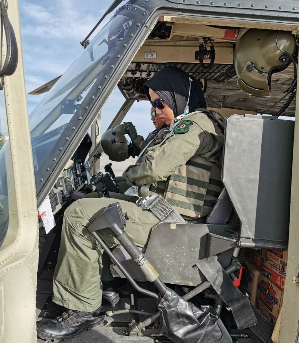 [WANSUS] Jadi Pilot Wanita Pertama TNI AD, Begini Kisah Puspita Ladiba