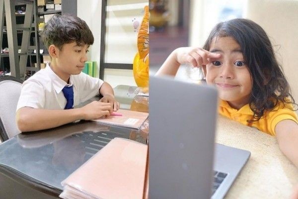 6 Potret Anak Artis Sekolah dari Rumah, "Ponakan" Kesayangan Netizen